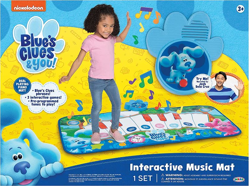 Photo 1 of Blues Clues Music Mat Electronic Piano Dance Mat 