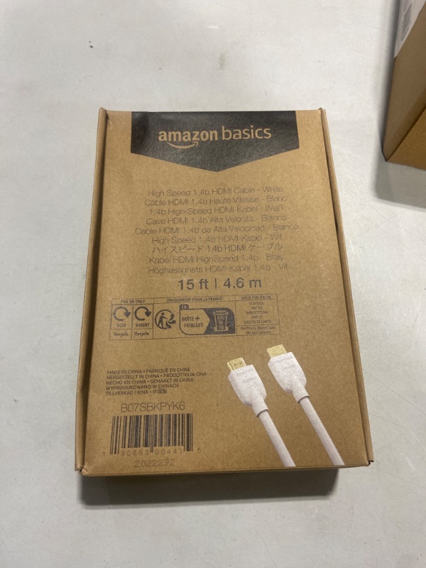 Photo 1 of Amazon Basics High-Speed HDMI Cable (18Gbps