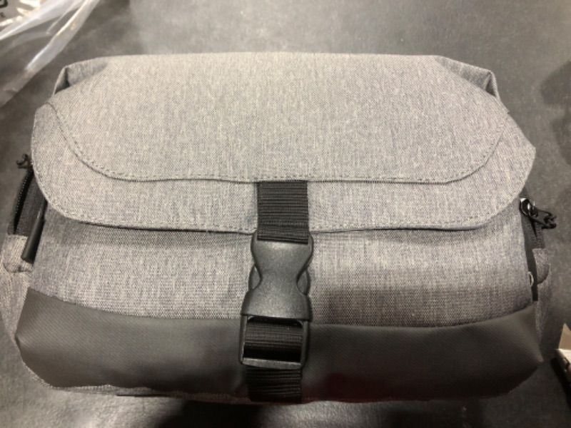 Photo 1 of Amazon Basics Large DSLR Camera Gadget Bag - 11 x 6 x 8 Inches (Gray)