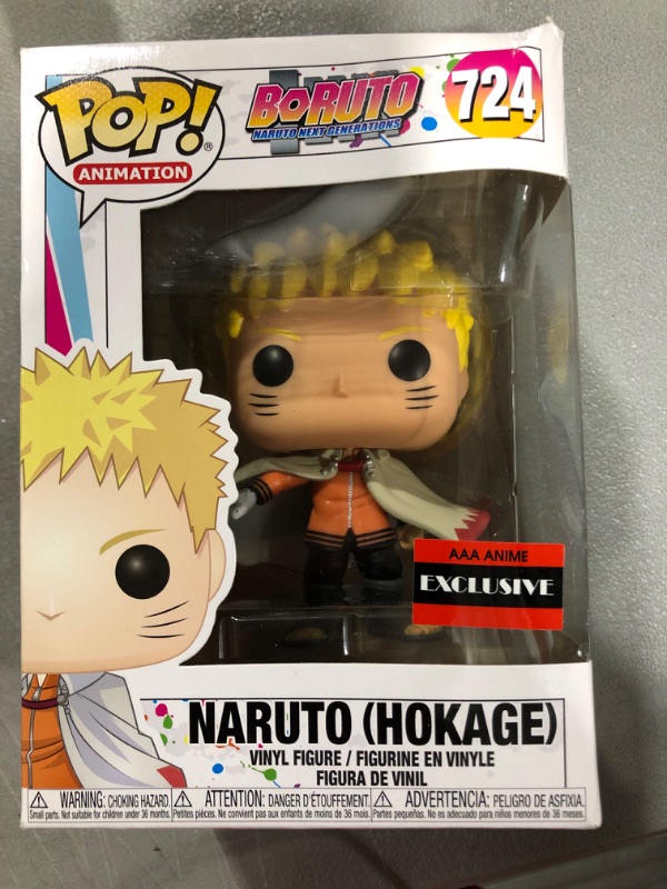 Photo 2 of Funko Pop! Boruto Next Generations Naruto (Hokage) Exclusive #724