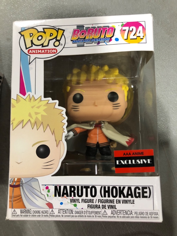 Photo 1 of Funko Pop! Boruto Next Generations Naruto (Hokage) Exclusive #724