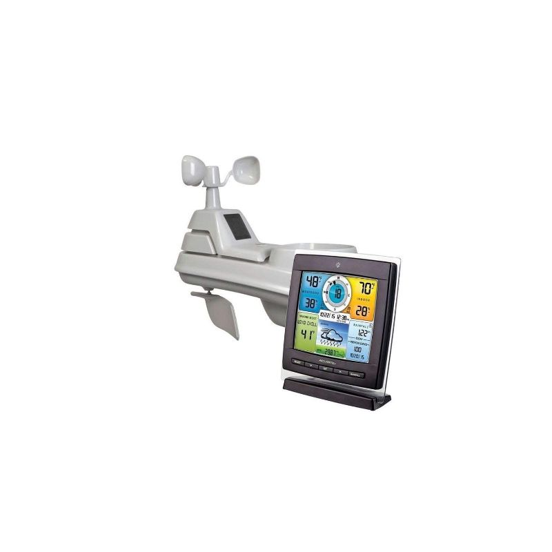Photo 1 of AcuRite Pro 5-in-1 Color Weather Station 01528 / 01533 with Wireless Sensor Temperature, Humidity, Wind & Rain
