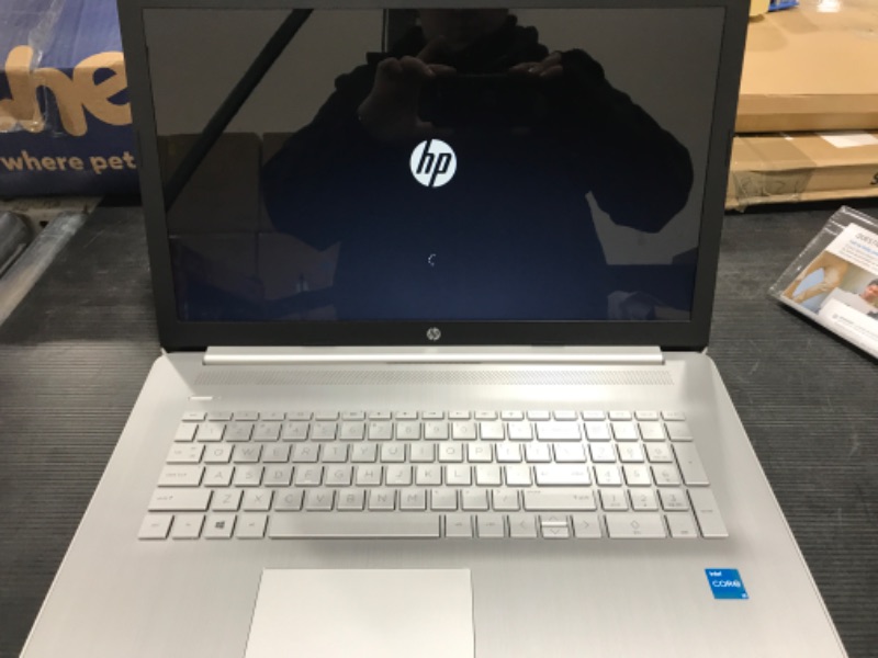 Photo 3 of HP Newest 17 Laptop, 17.3" HD+ Display, 11th Gen Intel Core i3-1115G4 Processor, 32GB RAM, 1TB PCIe SSD, Webcam, Bluetooth, HDMI, RJ-45, Windows 11 Home, Silver