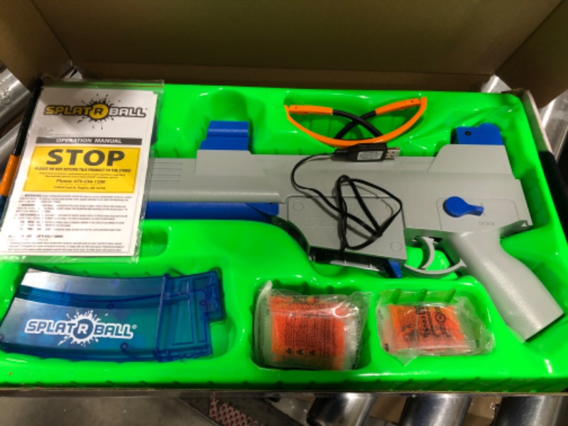 Photo 2 of **parts only** SplatRball SRB400-SUB Gel Ball Water Bead Blaster Gun Kit. Splat R Ball Everything with The Electric Water Ball Blaster able to Shoot up to 200fps! Splatter Ball Gel Gun