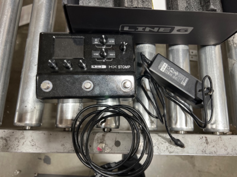 Photo 1 of Line 6 HX Stomp Multi-Effects Guitar Pedal, Black Black HX Stomp