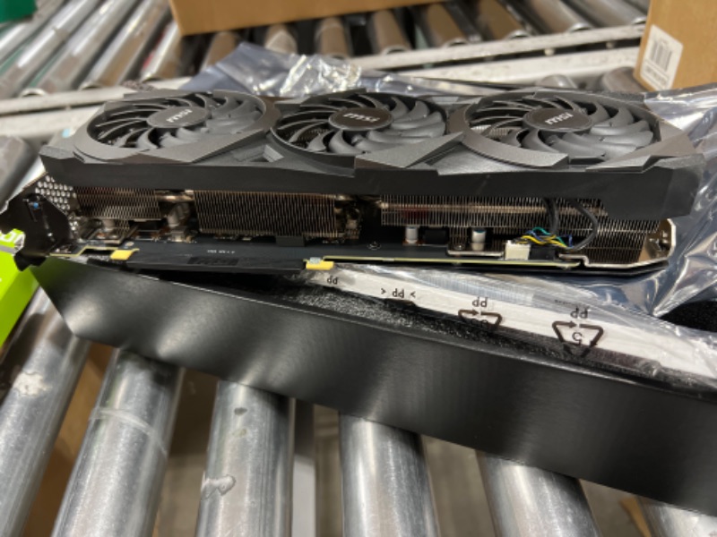 Photo 8 of MSI Gaming GeForce RTX 3080 LHR 10GB GDRR6X 320-Bit HDMI/DP Nvlink Torx Fan 3 Ampere Architecture OC Graphics Card (Ventus 3X Plus)