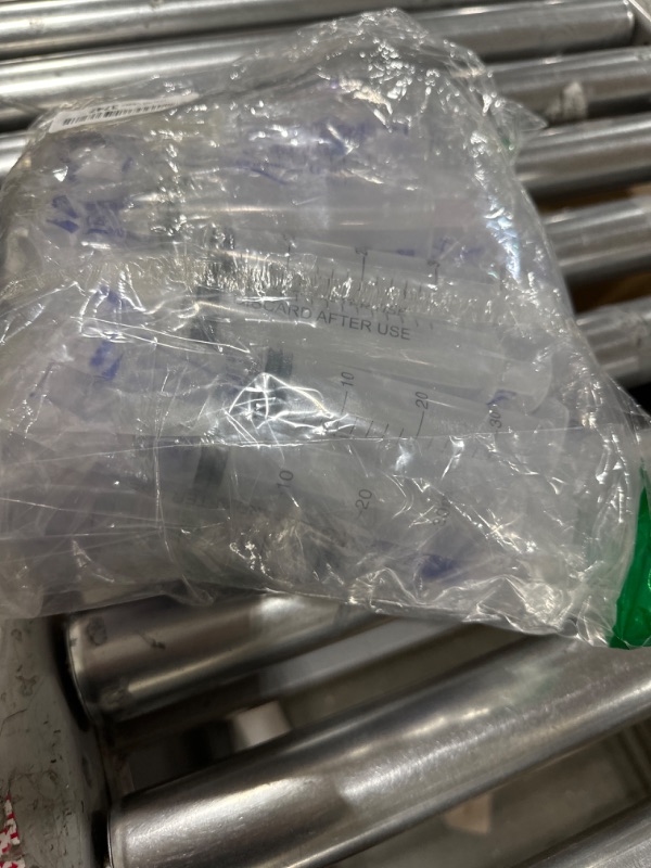 Photo 2 of 30Pack 30ml Plastic Syringe Sterile Individually Wrapped with Tip Cap & Soft Tube, Measurement and Dispensing Syringe Tools for Science,Refilling,Feeding, Oil or Glue Applicator(30ml, 30) 30ml 1.0