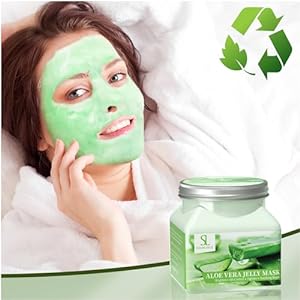 Photo 1 of Jelly Mask Powder for Facials,Aloe Vera Moisturizing Jelly Masks for Facials Professional,Peel Off Hydro Face Mask Powder for Fight Fine Lines, DIY SPA 23 FL OZ Rubber Mask Powder
