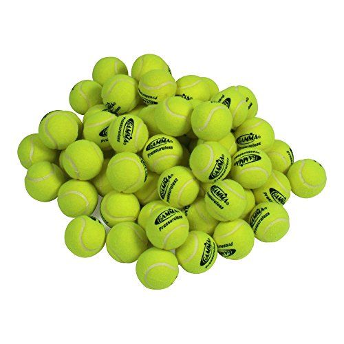 Photo 1 of GAMMA Sports Pressureless Tennis-Balls Box, Bulk Tennis Balls, Premium Tennis Accessories, Pack of 75
