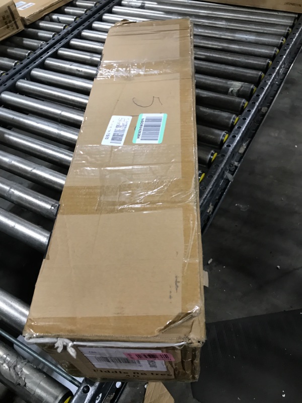 Photo 1 of Warmplants Artificial Fiddle Leaf Fig Tree, 4ft Tall Fake Fiddle Leaves Silk Plant with Basket, Faux Ficus Lyrata Tree for Indoor Outdoor Home Office Living Room Décor