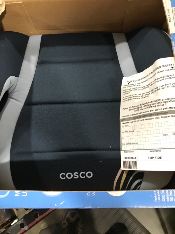 Photo 2 of Cosco Topside Backless Booster Car Seat, Lightweight 40-100 lbs, Rainbow