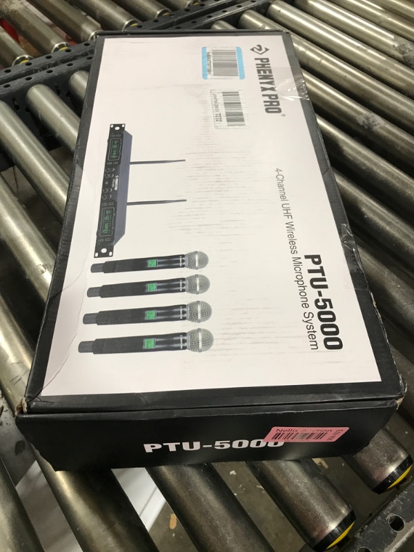Photo 4 of 4-Channel UHF Wireless Microphone System
PHENYX 
