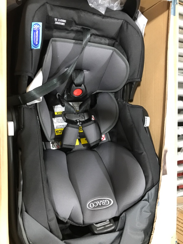 Photo 2 of Graco SnugRide SnugFit 35 Infant Car Seat, Gotham.
