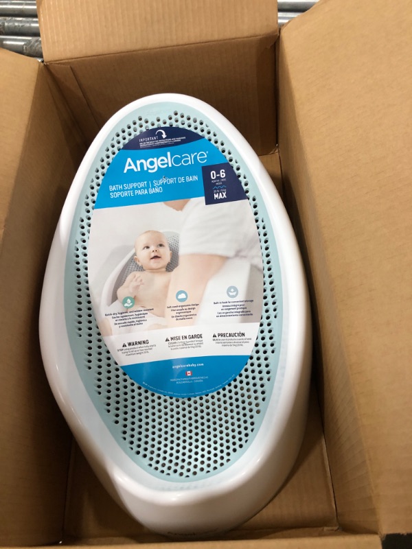 Photo 2 of Angelcare Baby Bath Support (Aqua) | Ideal for Babies Less than 6 Months Old