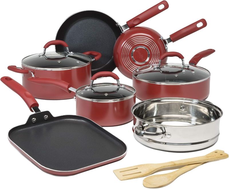 Photo 1 of Goodful Premium Nonstick pots and pans set Diamond Reinforced non stick coating 