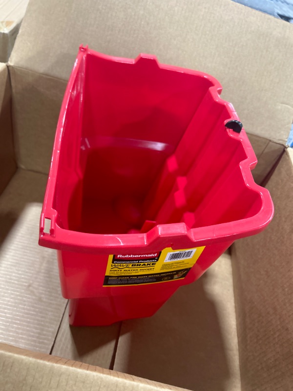 Photo 1 of WRINGER BUCKET RED 18QT
