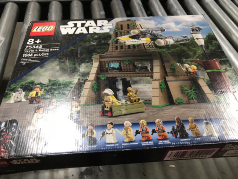 Photo 2 of LEGO Star Wars A New Hope Yavin 4 Rebel Base 75365, Star Wars Playset Featuring a Command Room, Medal Ceremony Stage, Y-wing Starfighter, 12 Star Wars Figures and More, Fun Gift for Kids Ages 8 and Up