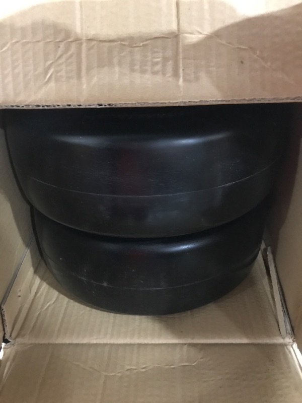 Photo 1 of 13x5.00-6 Flat Free Lawn Mower Tire and Wheel with 3/4" & 5/8" Bearing, Zero Turn Mower Front Solid Tire Assembly for Commercial Grade Lawn, Garden Turf, 3.25"-6.9" Centered Hub (13x5.00-6) 