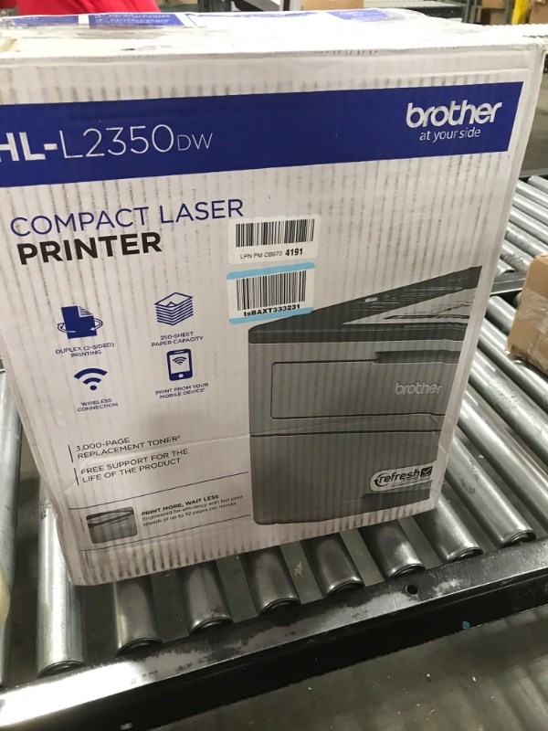 Photo 3 of Brother Hl-l2350dw Wireless Duplex Monochrome Compact Laser Printer