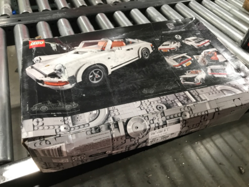 Photo 2 of LEGO Icons Porsche 911 10295 Building Set, Collectible Turbo Targa, 2in1 Porsche Race Car Model Kit for Adults and Teens to Build, Gift Idea Standard Packaging
Box is damage