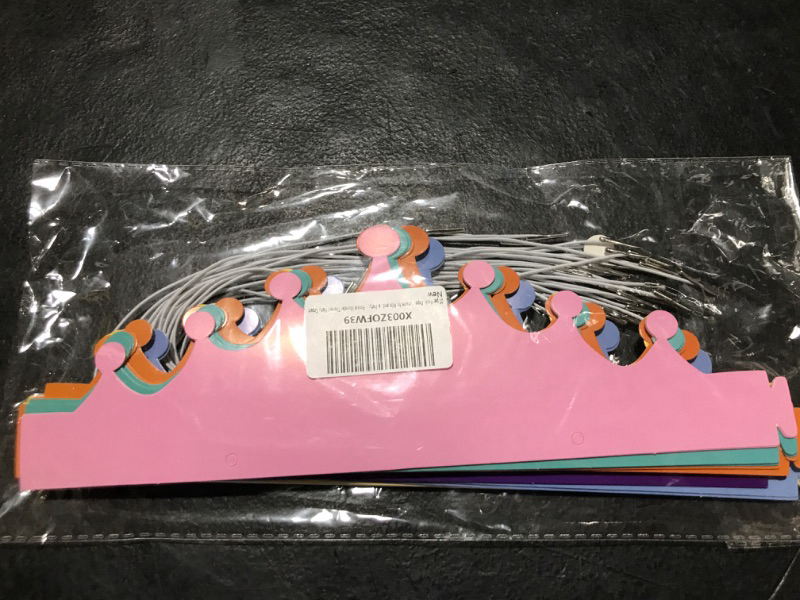 Photo 1 of 27 per Pack?Paper Crowns for Kids to Decorate, Cartoon Theme Party,Pocket Monster Themed Party Crown
