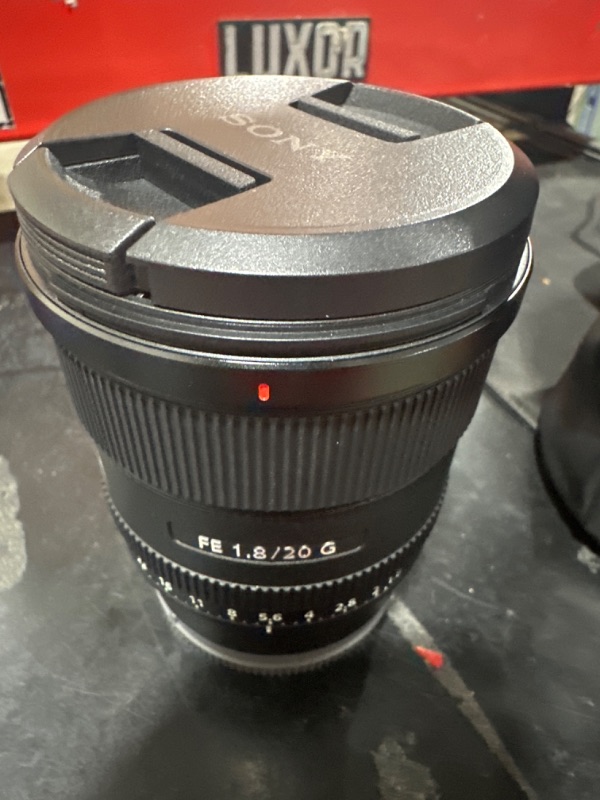 Photo 3 of Sony FE 20mm F1.8 G Full-Frame Large-Aperture Ultra-Wide Prime Angle G Lens, Model: SEL20F18G,Black ‘w/ 20mm G’