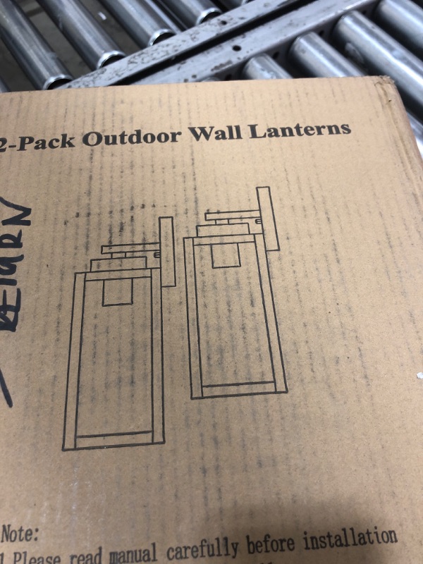 Photo 1 of 2-Pack outdoor wall lanterns