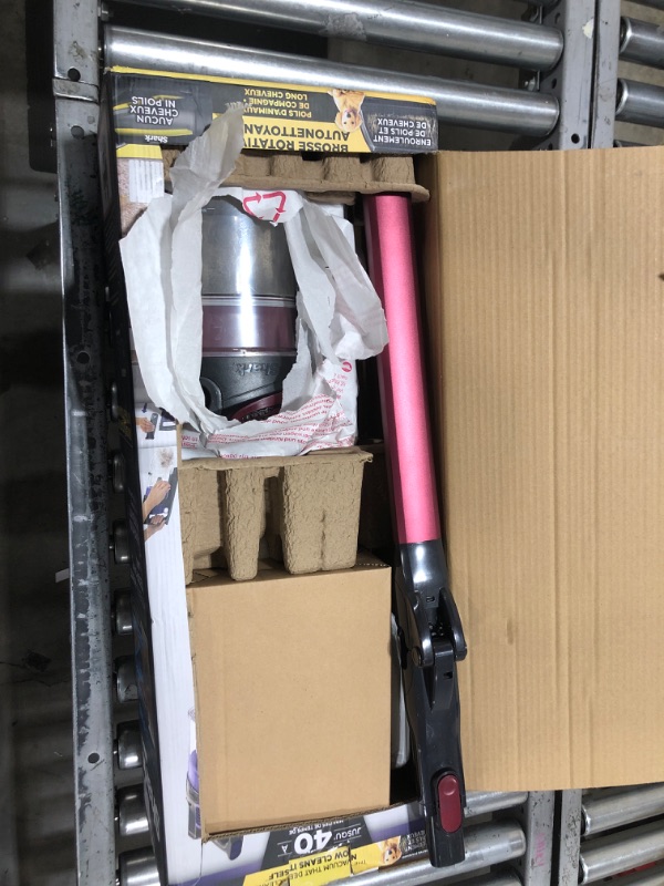 Photo 2 of Shark Rocket Pet Pro with Self-Cleaning Brushroll, HEPA Filter Lightweight Cordless Stick Hand Vacuum, 7.5 lbs, Magenta