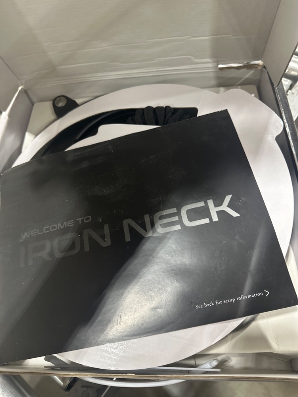 Photo 3 of Iron Neck – Advanced Neck Strength Training Device and Rehabilitation Machine - Perform Neck Exercises and Stretches to Relieve Back and Neck Pain, Reduce Concussion Risk, and Improve Posture 3.0