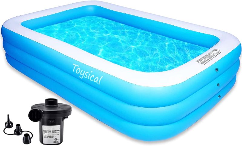 Photo 1 of  Inflatable Pool for Kids and Adults with Pump
