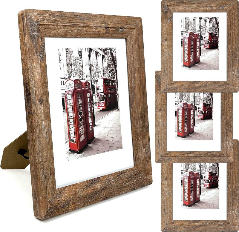 Photo 1 of  Picture Frames Set, Set of 4 7x9in