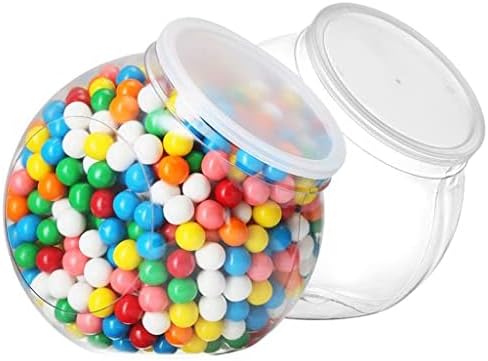 Photo 1 of DilaBee Plastic Candy Jars with Lids for Candy Buffet - 2-Pack 96 Oz Clear Cookie Jars for Kitchen Counter, Candy Dish for Office Desk, Laundry Pods Containers, Home Storage Organizer
