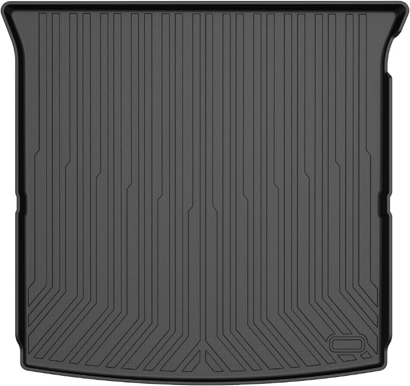 Photo 1 of Mixsuper Custom Fit for Cargo Liner 2021-2023 Chevrolet Tahoe/GMC Yukon (Behind The 2nd Row Seats) All Weather Rear Cargo Trunk Floor Mat Black
