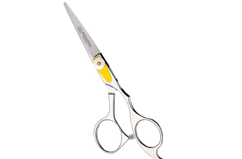 Photo 1 of Equinox Professional Razor Edge Series Barber Hair Cutting Scissors - Japanese Stainless Steel Salon Scissors - 6.5” Overall Length - Fine Adjustment Tension Screw - Premium Shears for Hair Cutting