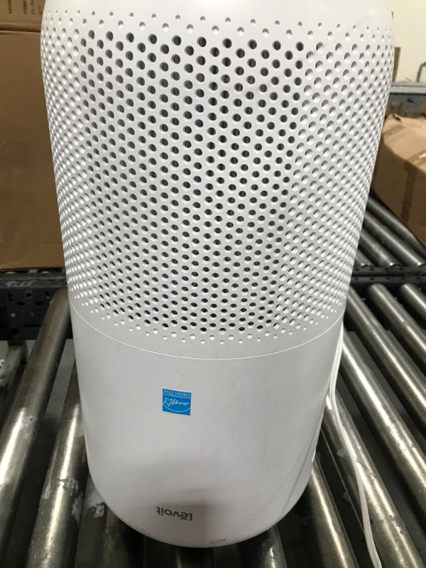 Photo 2 of LEVOIT Air Purifiers for Home Large Room Up to 1980 Ft² in 1 Hr With Air Quality Monitor, Smart WiFi and Auto Mode, 3-in-1 Filter Captures Pet Allergies, Smoke, Dust, Core 400S/Core 400S-P, White
