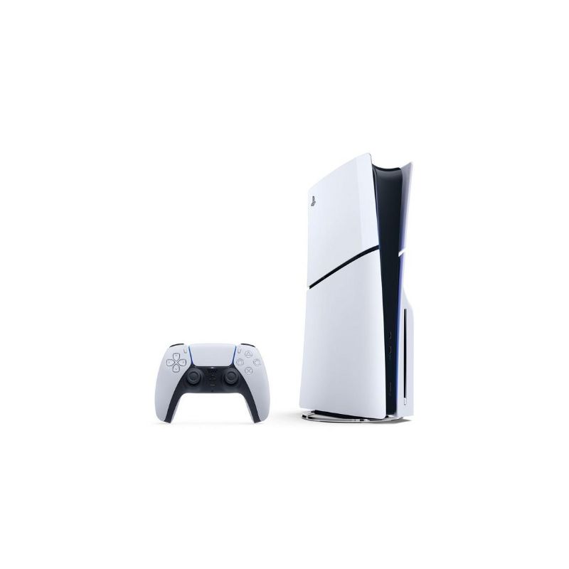 Photo 1 of Sony PlayStation 5 Slim Console - White - White
