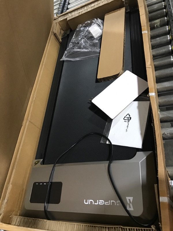 Photo 2 of SupeRun Under Desk Treadmill, Walking Pad, Portable Treadmill with Remote Control LED Display, Quiet Walking Jogging Machine for Office Home Use
