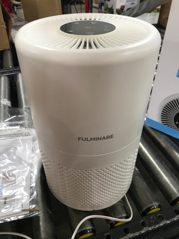 Photo 2 of FULMINARE Air Purifiers for Home Large Room, 1095 Ft² Coverage Air Purifier for Bedroom, Office, H13 True HEPA Quiet Air Cleaner with Timer, Air Quality Monitoring, Child Lock, Sleep Mode Medium