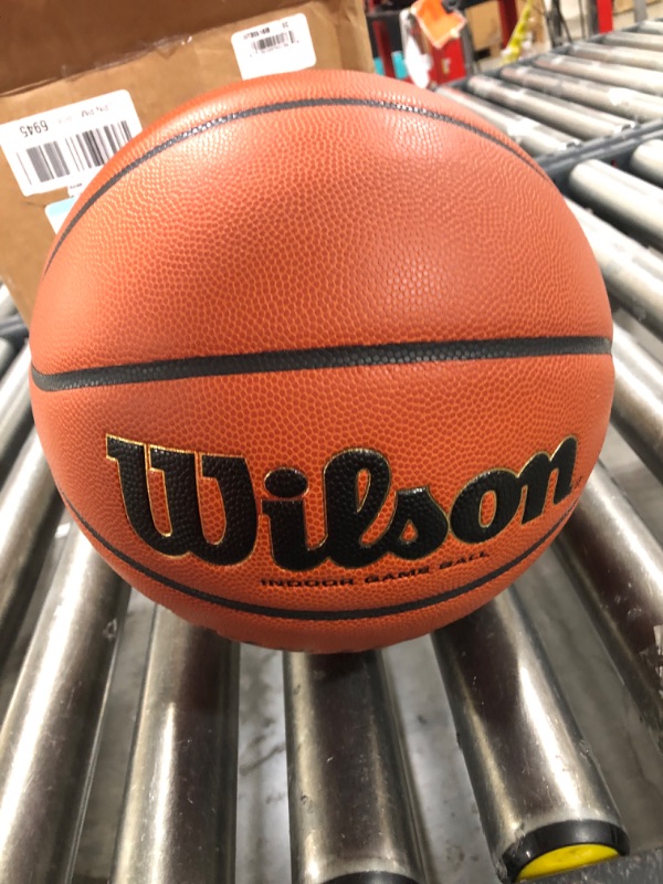 Photo 2 of Wilson Evolution Official Basketball in Brown | Size: 7
