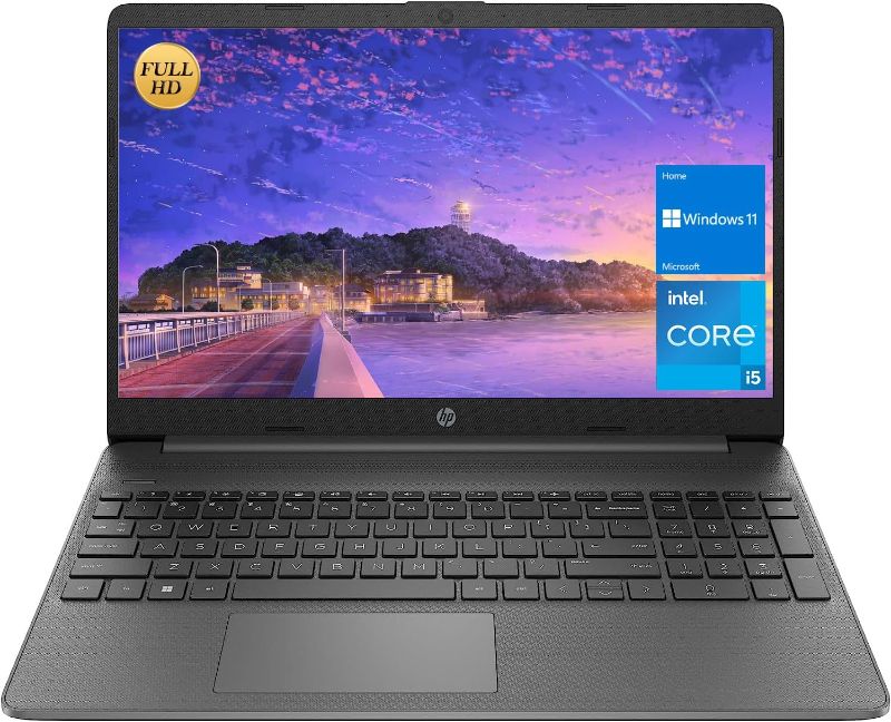 Photo 1 of HP 15.6 FHD Newest Flagship Business Laptop, Intel 4-Core i3-1215U up to 4.4GHz (Beat i5-1155G7), 32GB RAM, 1TB NVMe SSD, Fast Charge, Numpad, Bluetooth, Wi-Fi, HDMI, Windows 11,w/GM Accessory, Gray
