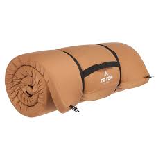 Photo 1 of TETON Sports Outfitter XXL Camp Pad; Sleeping Pad for Car Camping, Brown & Camping Cot with Patented Pivot Arm - Folding Camping Cot for Car & Tent Camping - Durable Canvas Sleeping Cot Sleeping Pad + Camping Cot Outfitter/82"x 38"x 2.5"