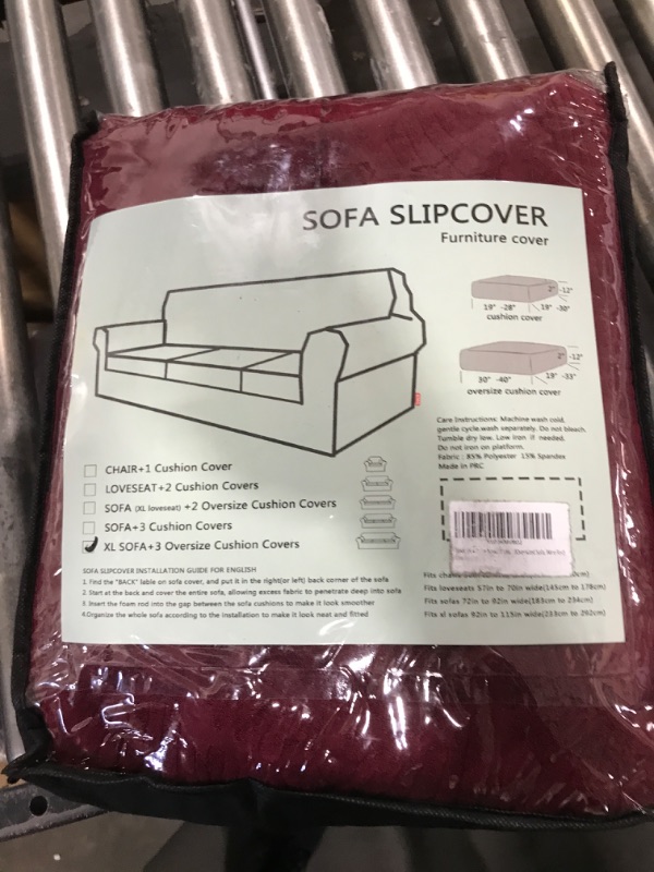 Photo 1 of sofa slipcover sheet red xl sofa 