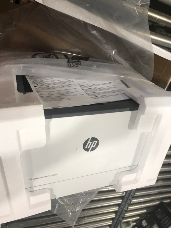 Photo 2 of HP LaserJet Pro 3001dw Wireless Black & White Printer