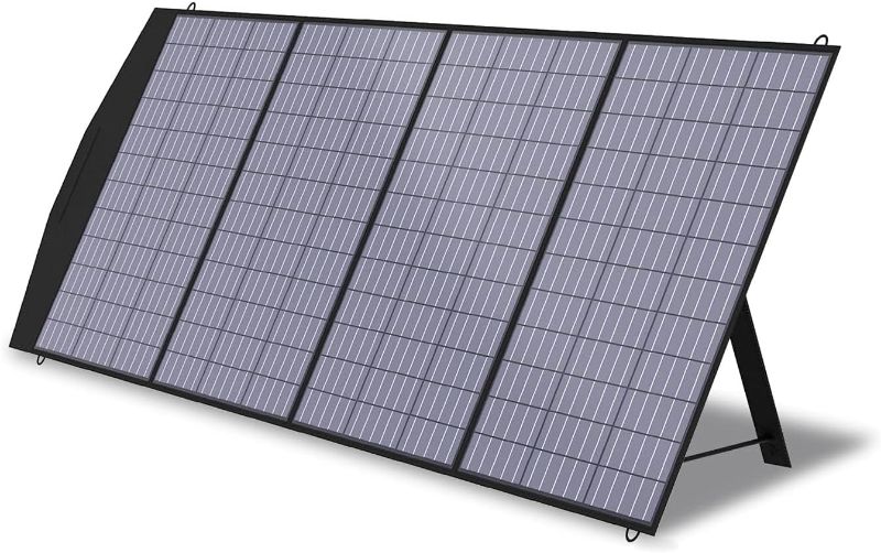 Photo 1 of ALLPOWERS  Portable Solar Panel 18V Foldable Solar Panel Kit Waterproof IP66 Solar Charger for RV Laptops Solar Generator Van Camping Off-Grid