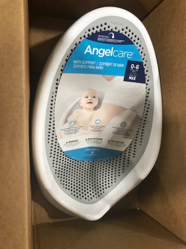 Photo 2 of Angelcare Baby Bath Support (Grey) | Ideal for Babies Less than 6 Months Old