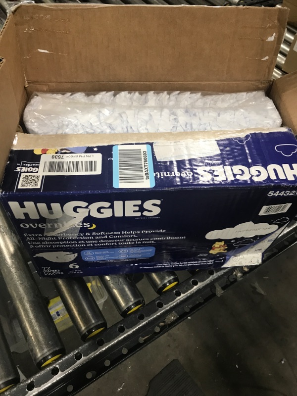Photo 1 of Huggies Overnites Size 6 Overnight Diapers (35+ lbs),