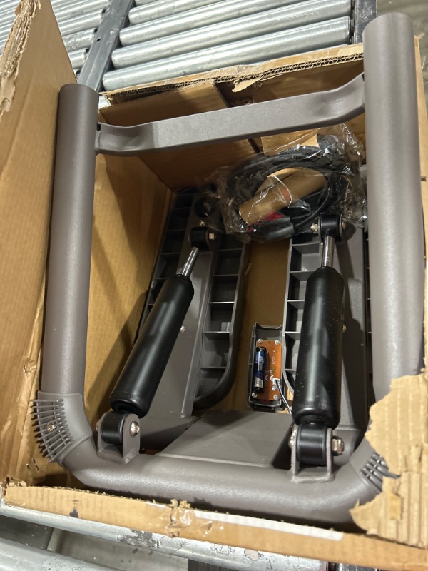 Photo 1 of DHT Dynamic Health Tech,Stair Stepper with Resistance Band and Calories Count, Mini Stepper for Exercise?Health & Fitness Exercise Stepping Machine for Exercise Fitness Office Home Workout Equipment gray