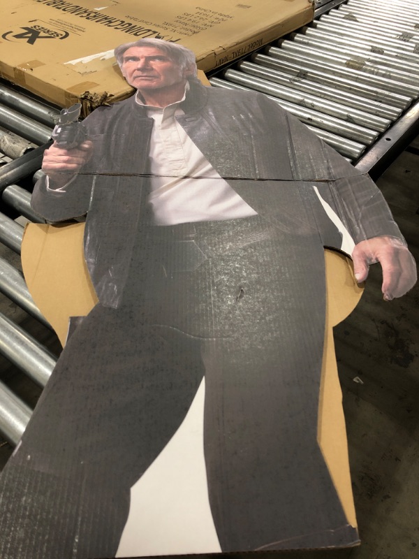 Photo 1 of Cardboard People Han Solo Life Size Cardboard Cutout Standup - Star Wars Episode VII: The Force Awakens