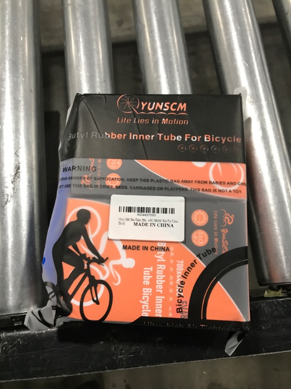 Photo 1 of 2 Pack 700C Bike Tubes 700x44C/46C/48C/50C FV48 Presta Valve 700C Bicycle Tubes Compatible with 700 x 44C 700x45C 700x46C 700x47C 700x48C 700x49C 700x50C Bike Tire Tubes