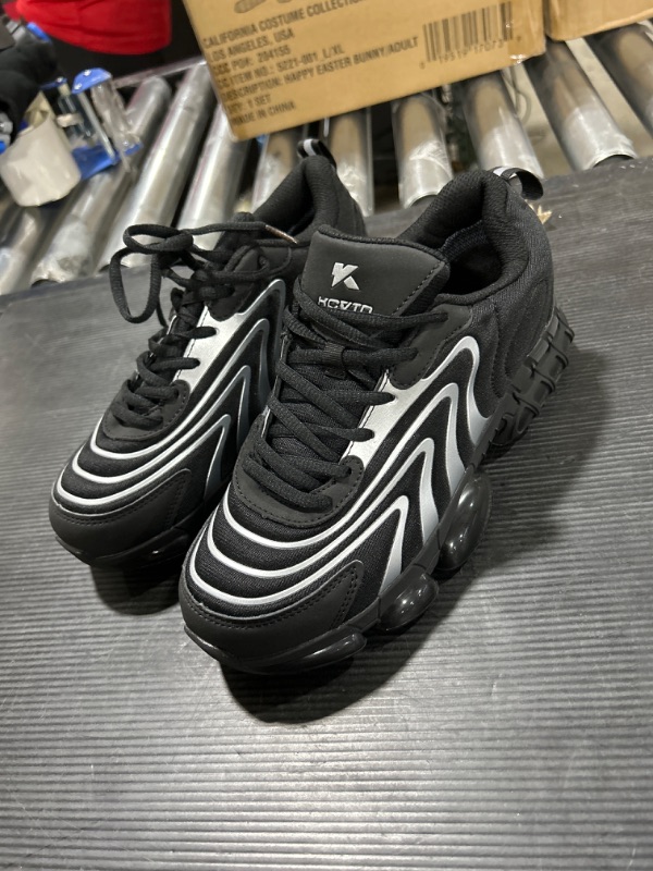 Photo 1 of Black Steel Toe Shoes (Size 41 EUR)